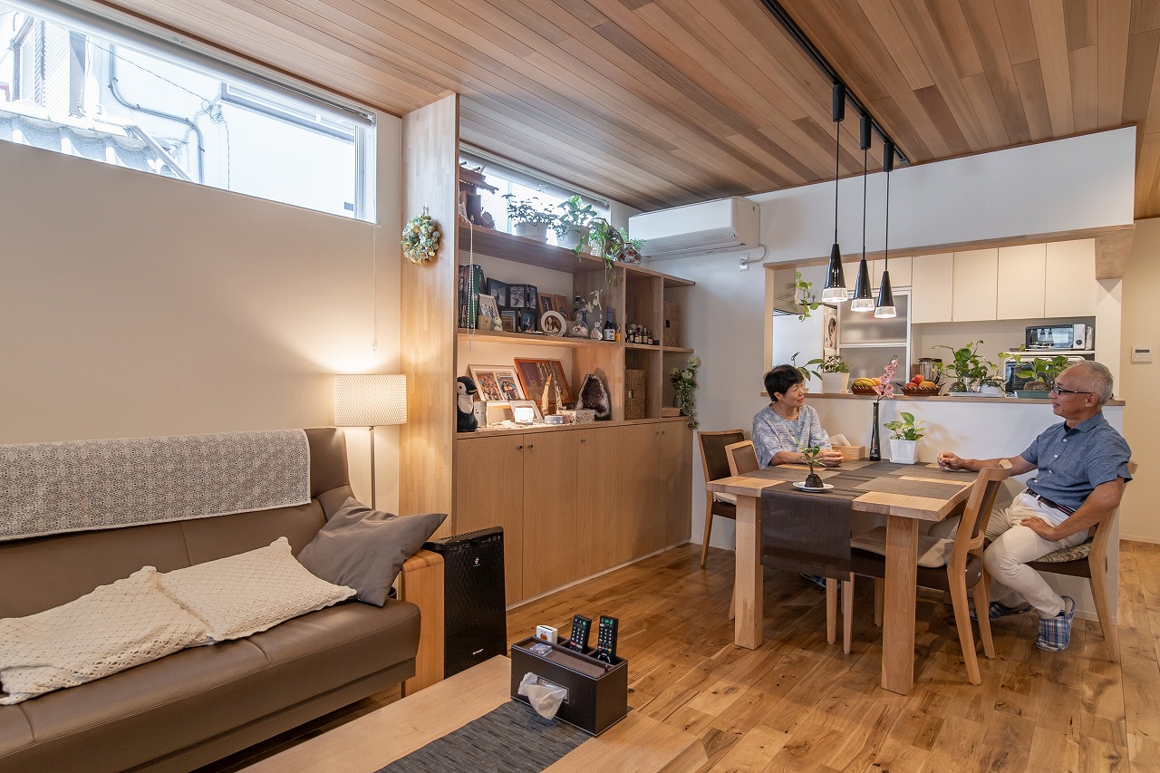 要望を取り入れた二世帯住宅を建てられてとても満足しています。