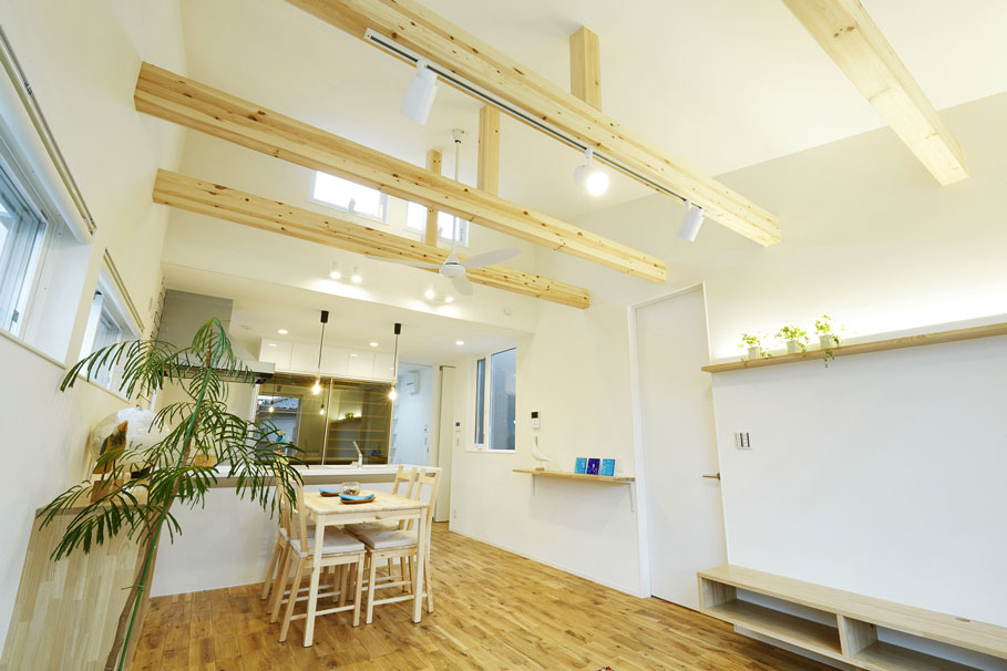 要望を取り入れた二世帯住宅を建てられてとても満足しています。