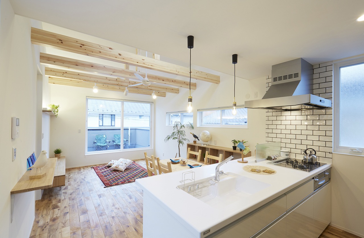 要望を取り入れた二世帯住宅を建てられてとても満足しています。