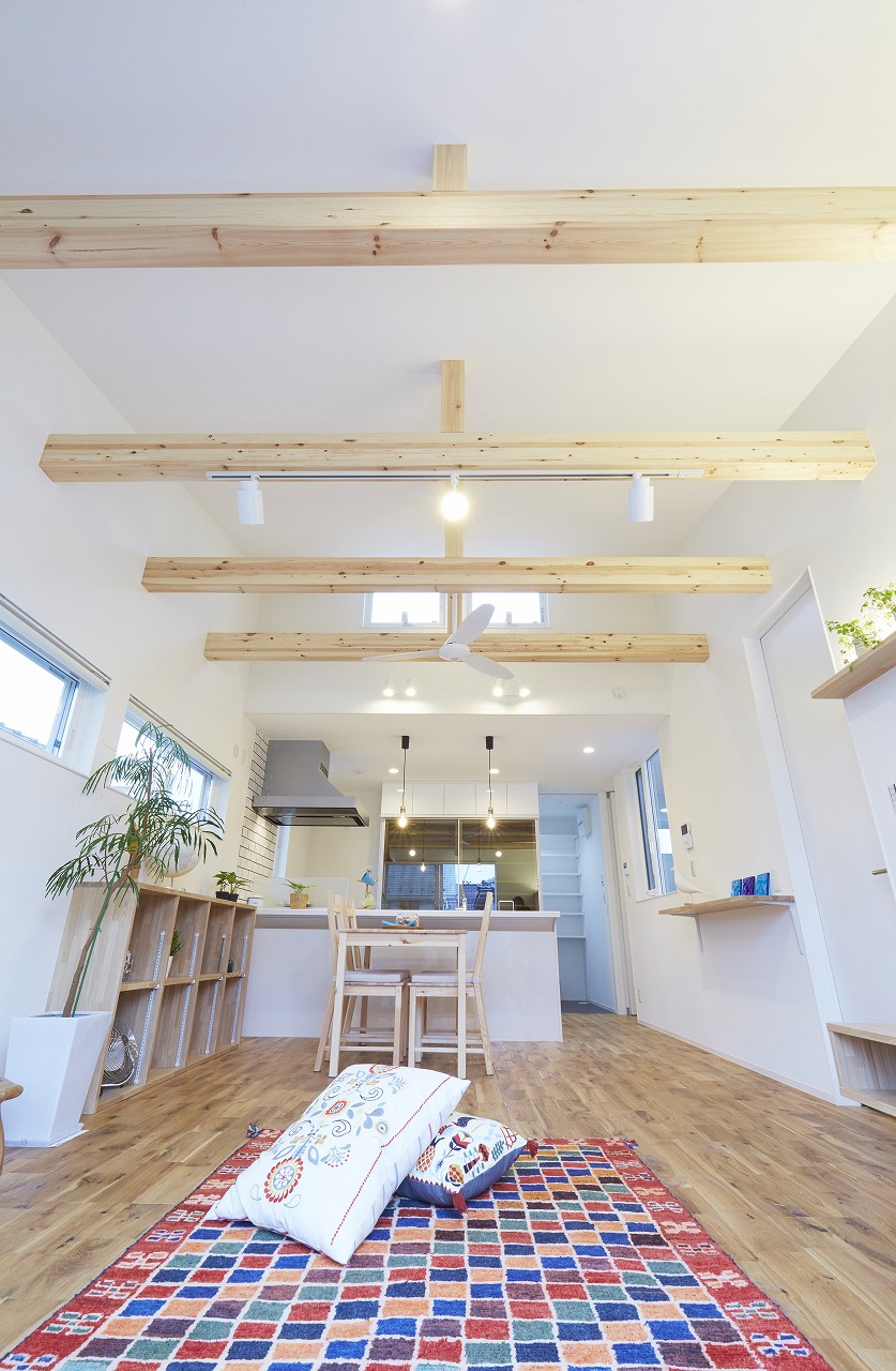 要望を取り入れた二世帯住宅を建てられてとても満足しています。